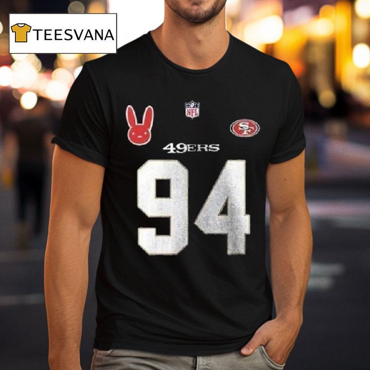 San Francisco Ers X Bad Bunny Super Bowl Football Benito T Shirt San Francisco Ers X Bad Bunny Super Bowl Football Benito T Shirt