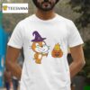 Scratch Cat Halloween T Shirt