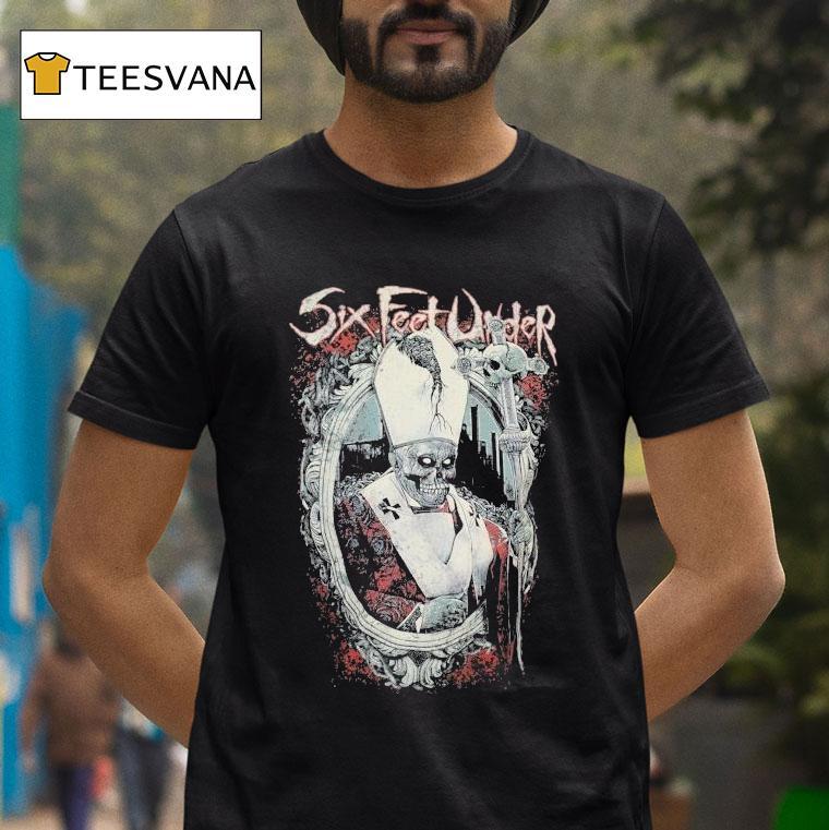 Six Feet Under Divine Mercy T Shirt Six Feet Under Divine Mercy T Shirt