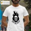 Skull Fire Eat The Rich T Shirt