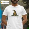 Snake Don T Tread On Chicago T Shirt