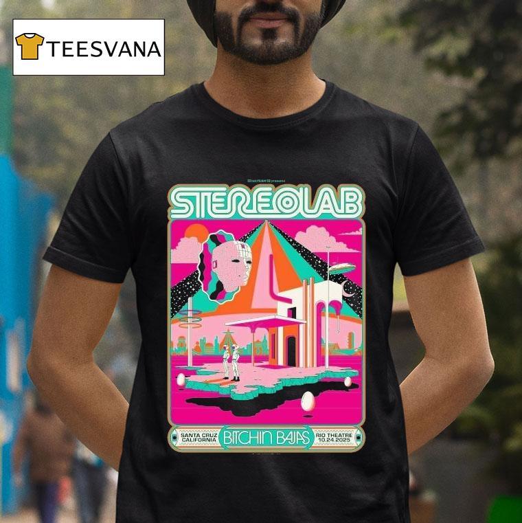 Stereolab Rio Theatre Santa Cruz Ca Oct T Shirt Stereolab Rio Theatre Santa Cruz Ca Oct T Shirt