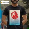 Stick Fingers Band North America Schedule Dates T Shirt