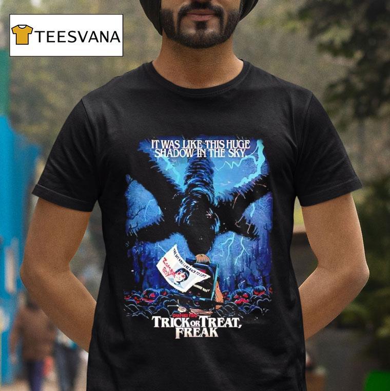 Stranger Things Season X Butcher Billy The Trick Or Treat Freak It Was Like The This Huge Shadow In The Sky T Shirt Stranger Things Season X Butcher Billy The Trick Or Treat Freak It Was Like The This Huge Shadow In The Sky T Shirt