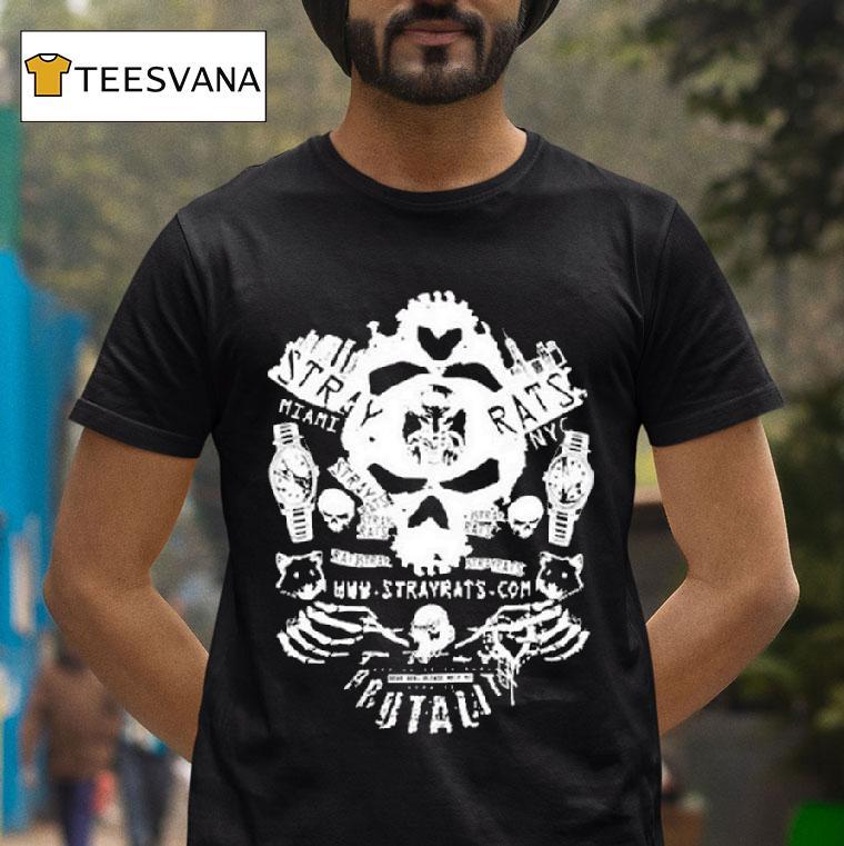 Stray Rats Brutality Miami Nyc T Shirt Stray Rats Brutality Miami Nyc T Shirt