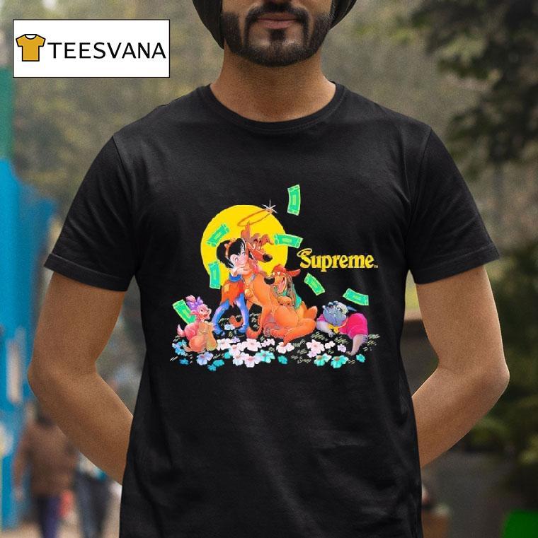 Supreme All Dogs Go To Heave Fall Winter Collection Character T Shirt Supreme All Dogs Go To Heave Fall Winter Collection Character T Shirt