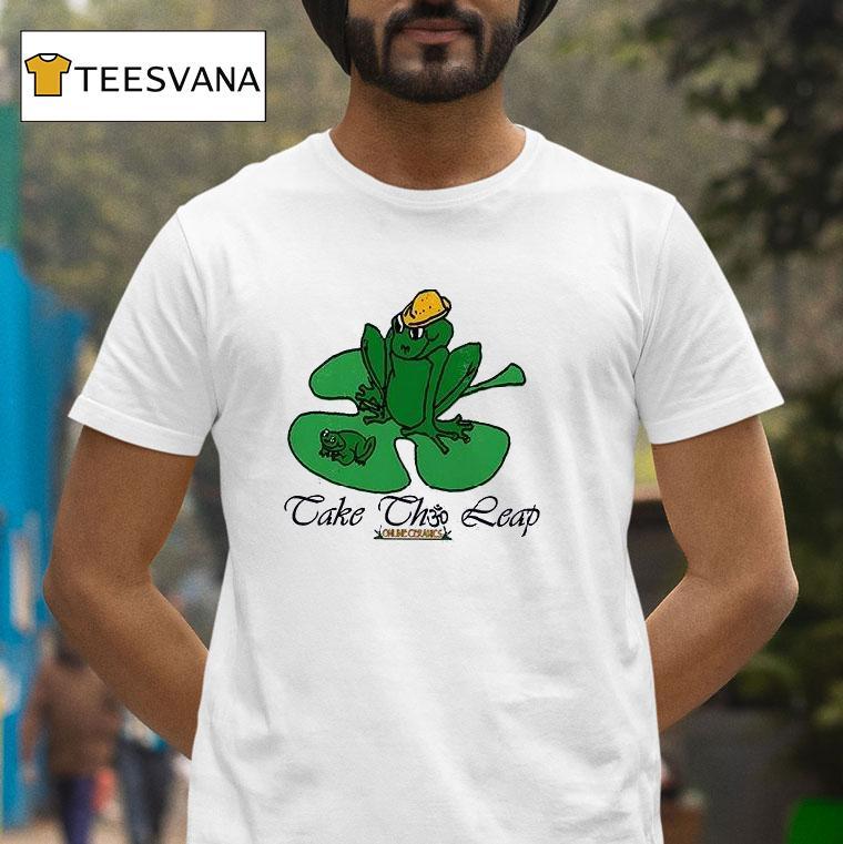 Take The Leaf Success Of A Frog Logo Ar T Shirt Take The Leaf Success Of A Frog Logo Ar T Shirt