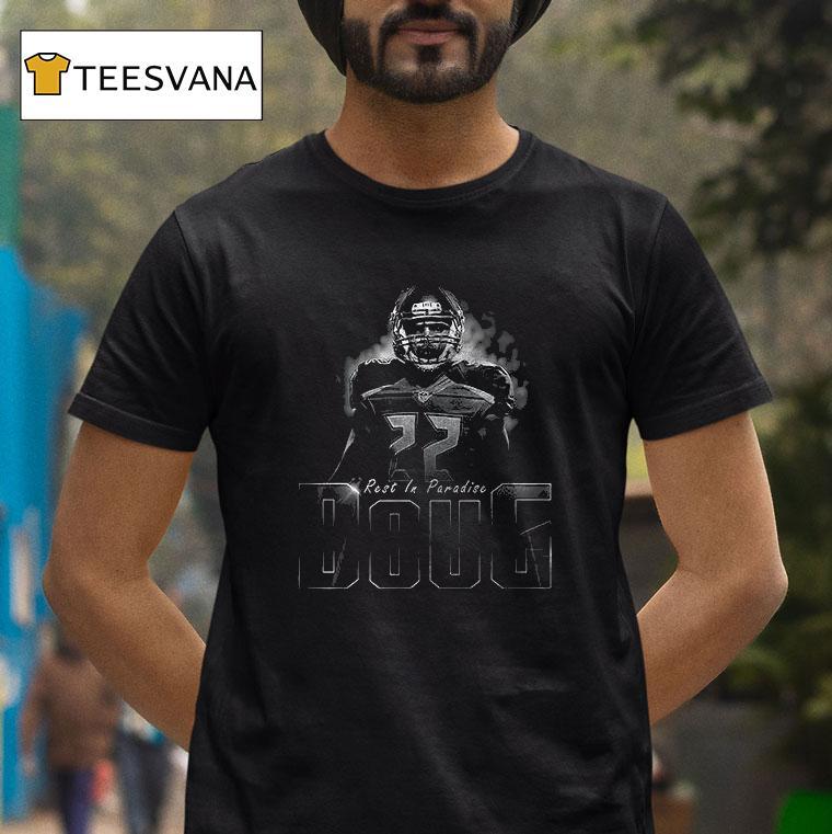 Tampa Bay Buccaneers In Memoriam Doug Martin Graphic T Shirt Tampa Bay Buccaneers In Memoriam Doug Martin Graphic T Shirt