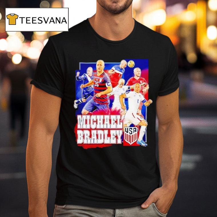 Team Usa Soccer Michael Bradley Farewell Match T Shirt Team Usa Soccer Michael Bradley Farewell Match T Shirt