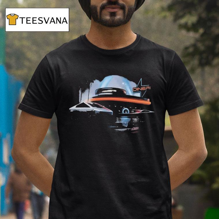 Tesla Hollywood Diner T Shirt Tesla Hollywood Diner T Shirt