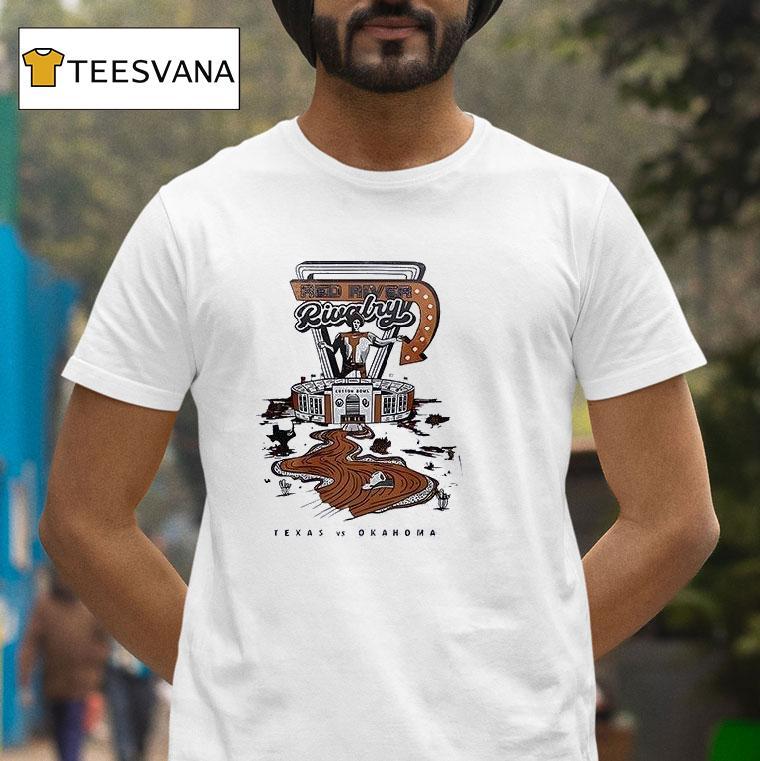 Texas Longhorns Vs Oklahoma Sooners Red River Rivalry Ar T Shirt Texas Longhorns Vs Oklahoma Sooners Red River Rivalry Ar T Shirt