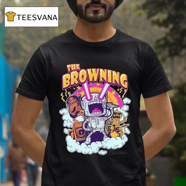 The Browning Robot Kids T Shirt The Browning Robot Kids T Shirt