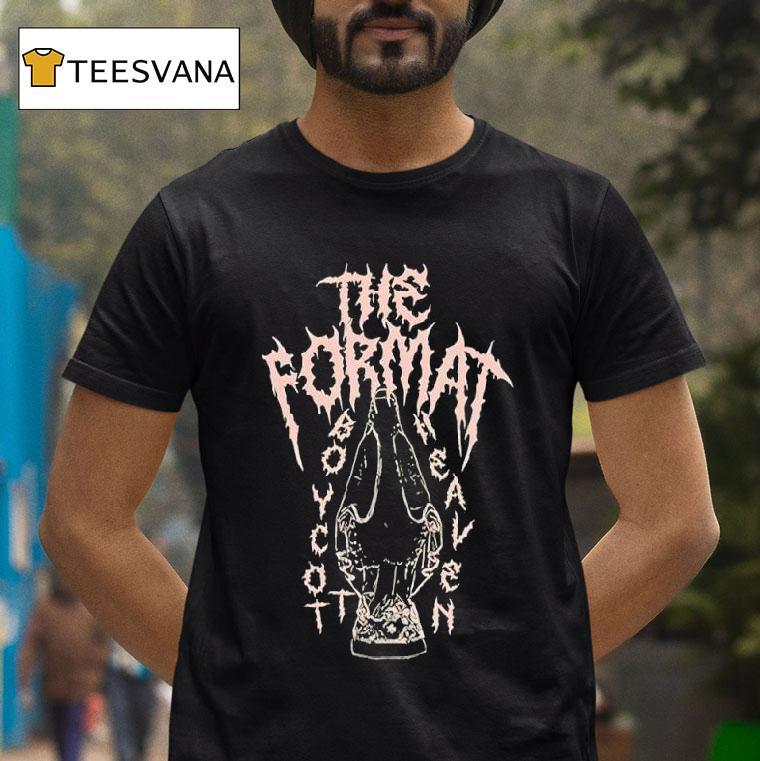 The Format Metal T Shirt The Format Metal T Shirt