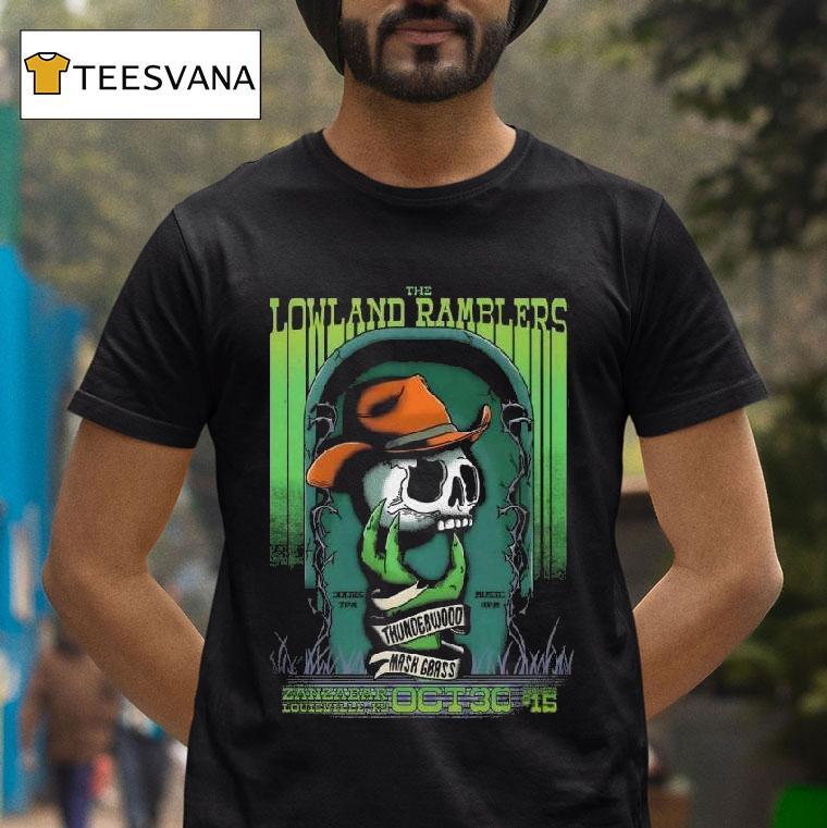 The Lowland Ramblers Zanzabar In Louisville Ky October T Shirt The Lowland Ramblers Zanzabar In Louisville Ky October T Shirt