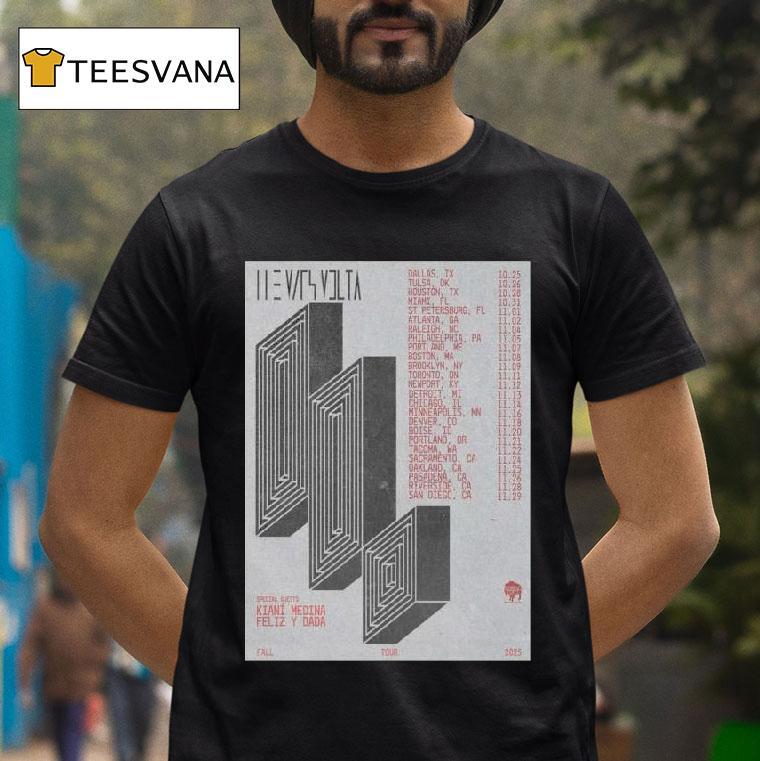 The Mars Volta Fall Tour T Shirt The Mars Volta Fall Tour T Shirt