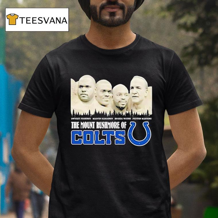 The Mount Rushmore Of Indianapolis Colts Legends T Shirt The Mount Rushmore Of Indianapolis Colts Legends T Shirt