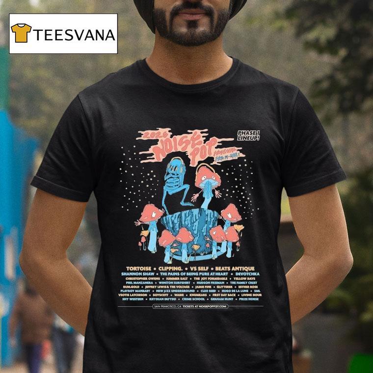 The Noise Pop Festival February And March T Shirt The Noise Pop Festival February And March T Shirt