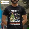 The Peanuts X Chicago Bears Merry Christmas T Shirt