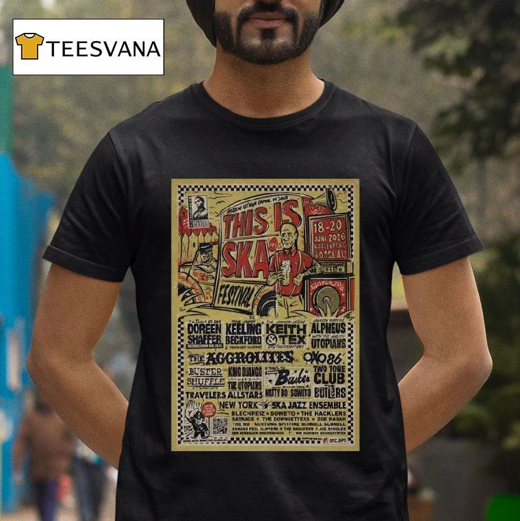 This Is Ska Festival Fall Tour Rosslau Germany T Shirt This Is Ska Festival Fall Tour Rosslau Germany T Shirt