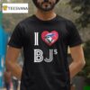Toronto Blue Jays I Love Bjs Logo T Shirt