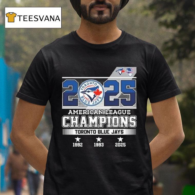 Toronto Blue Jays Mlb American League Champions T Shirt Toronto Blue Jays Mlb American League Champions T Shirt