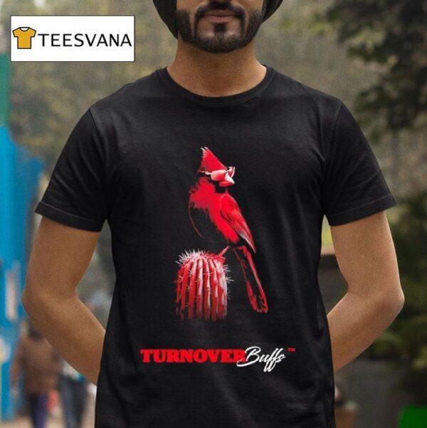 Turnover Buffs Arizona Cardinals Football Team T Shirt