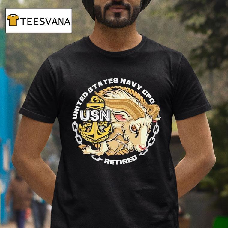 United States Navy Cpo Retired T Shirt United States Navy Cpo Retired T Shirt