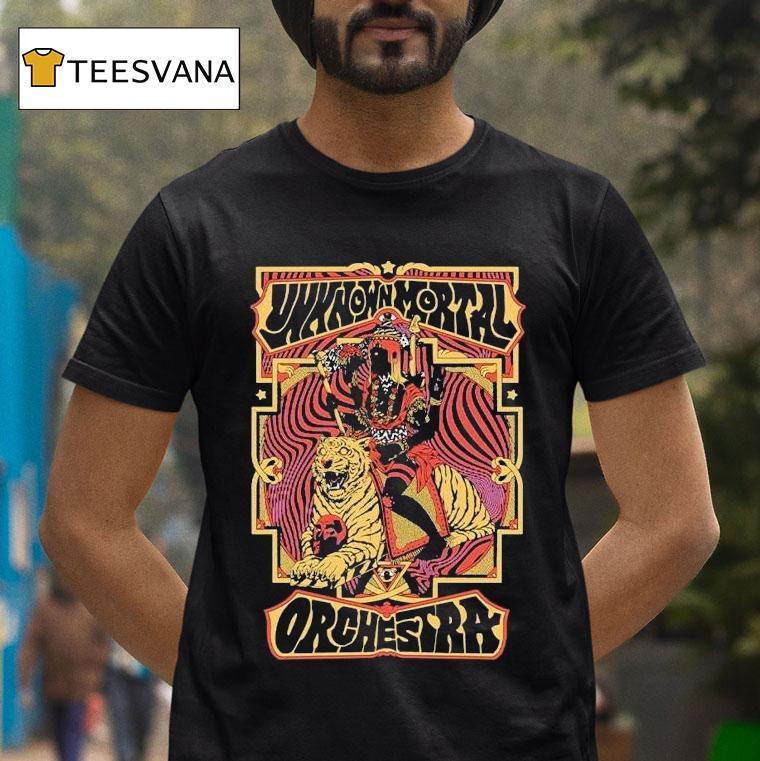Unknown Mortal Orchestra Pogo Tiger T Shirt Unknown Mortal Orchestra Pogo Tiger T Shirt