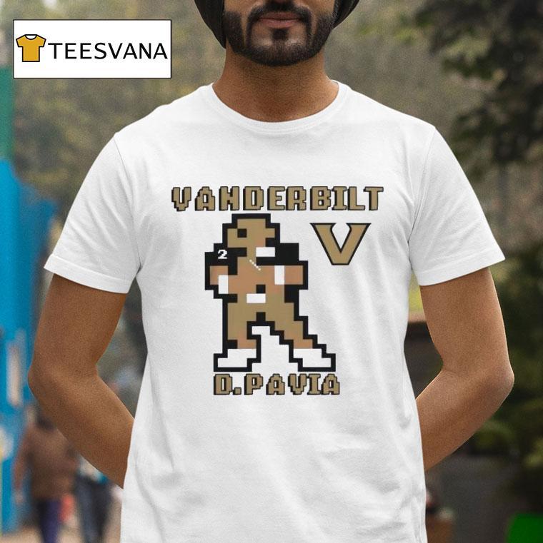 Vanderbilt Commodores Diego Pavia Football T Shirt Vanderbilt Commodores Diego Pavia Football T Shirt
