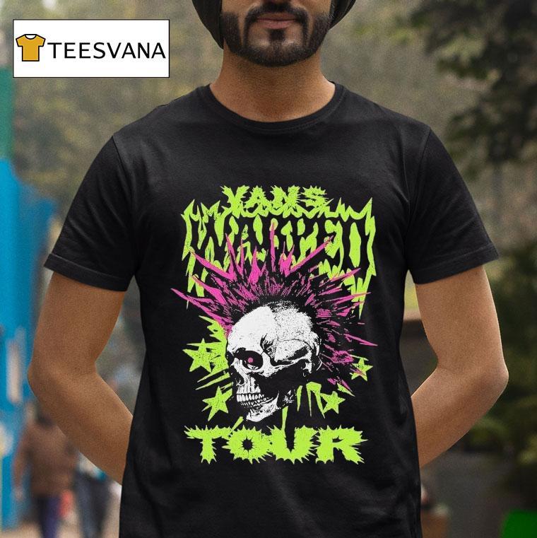 Vans Warped Tour Mohawk Skull T Shirt Vans Warped Tour Mohawk Skull T Shirt