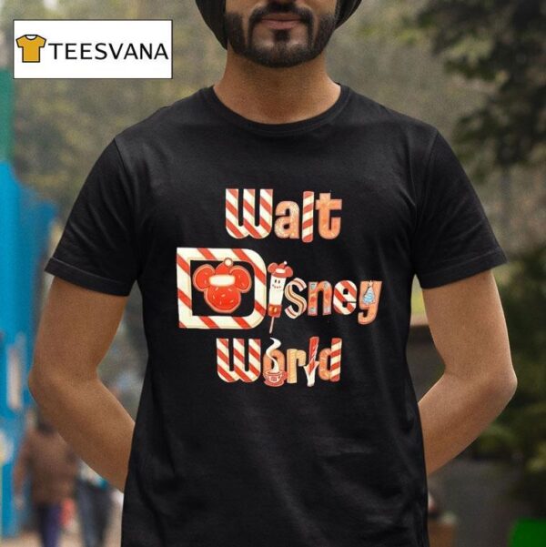 Walt Disney World Candy Christmas T Shirt