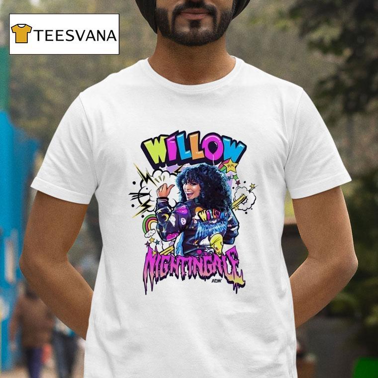 Willow Nightingale Aew The Babe With The Power T Shirt Willow Nightingale Aew The Babe With The Power T Shirt