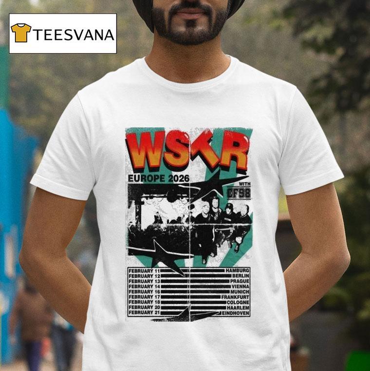Wstr Europe Tour T Shirt Wstr Europe Tour T Shirt
