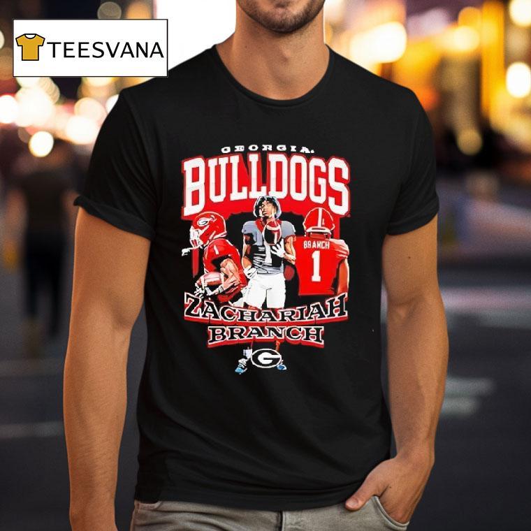 Zachariah Branch Georgia Bulldogs S T Shirt Zachariah Branch Georgia Bulldogs S T Shirt