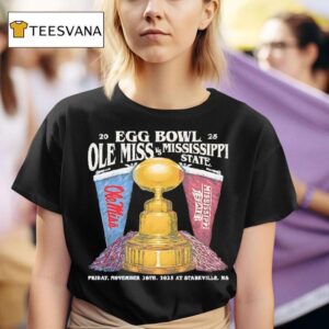 Egg Bowl Ole Miss And Mississippi State Friday November Th Starkville T Shirt
