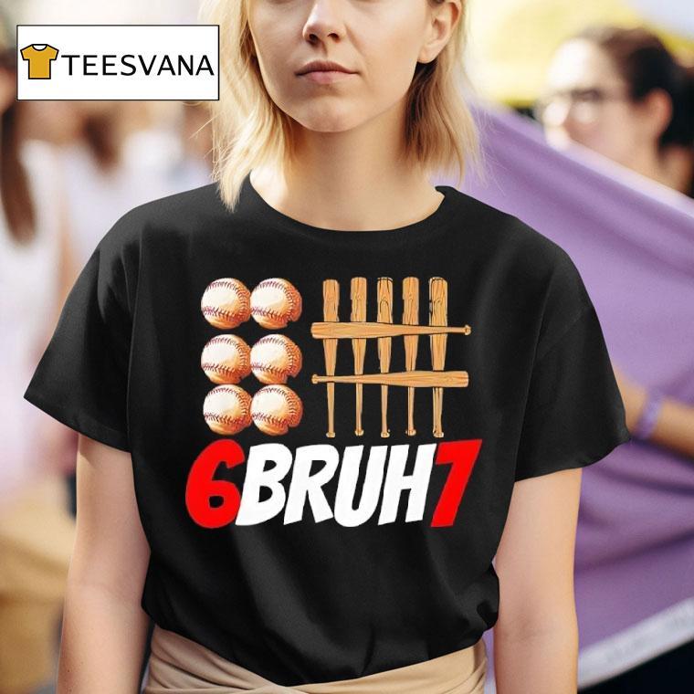 Bruh Baseball Christmas Thanksgiving T Shirt
