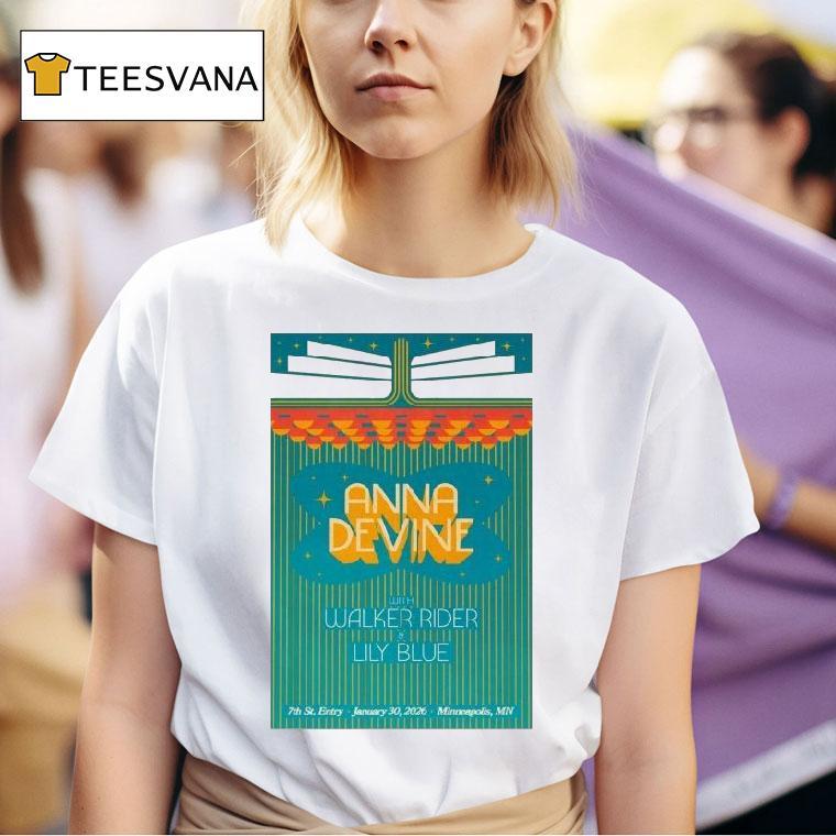 Anna Devine Jan Th St Entry In Minneapolis Mn T Shirt