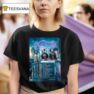 Aqua Canada September Tour Cities Dates T Shirt