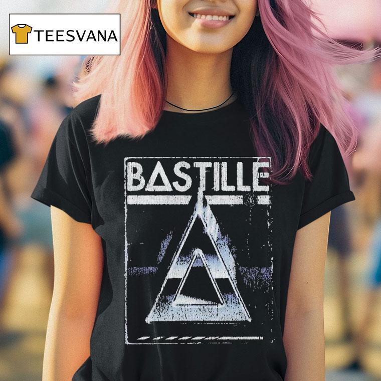 Bastille Vhs Denim T Shirt
