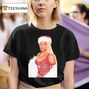 Beyonce Resting Sleigh Face Holiday Christmas T Shirt