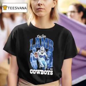 Ceedee Lamb Dallas Cowboys Outerstuff Triple Pic T Shirt