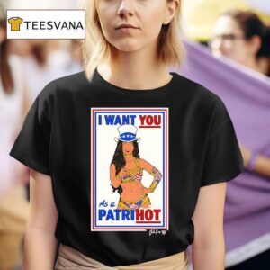 Chelsea Green Patrihot I Want Oyu As A Patrihot Hot Mess T Shirt