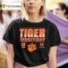 Clemson Tigers Vs South Carolina Gamecocks Tiger Territory Score T Shirt