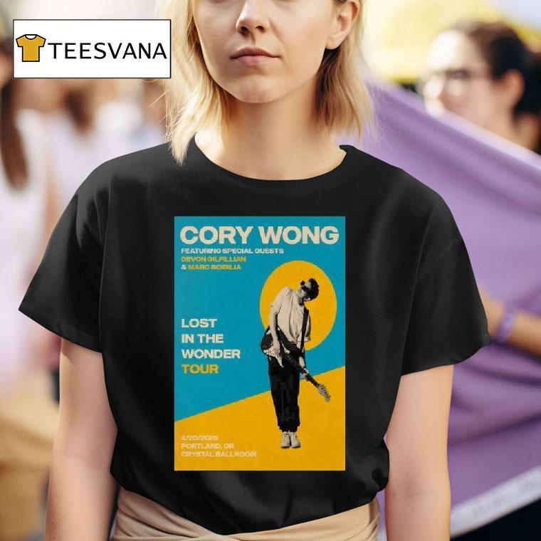 Cory Wong The Crystal Ballroom In Portland Or Apr T Shirt