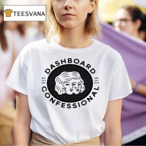 Dashboard Confessional Smile Like A Saint Curse Like A Sailor Two Faced T Shirt