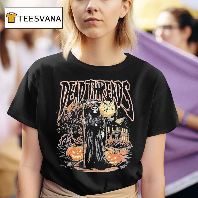 Dead Threads Jack O Reaper Halloween T Shirt