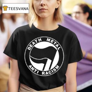 Death Metal Anti Racism Anti Fascist Action Antifa Logo T Shirt