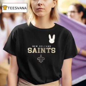 Dtmf Bad Bunny X New Orleans Saints Masco T Shirt