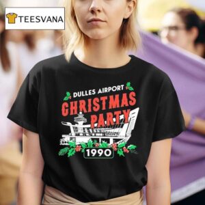 Dulles Airport Christmas Party T Shirt