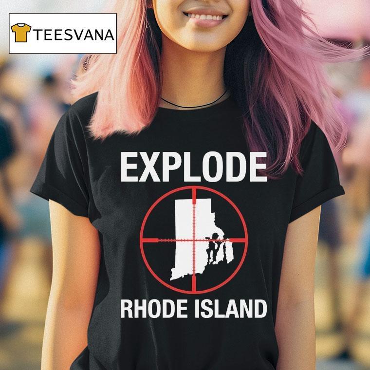 Explode Rhode Island T Shirt